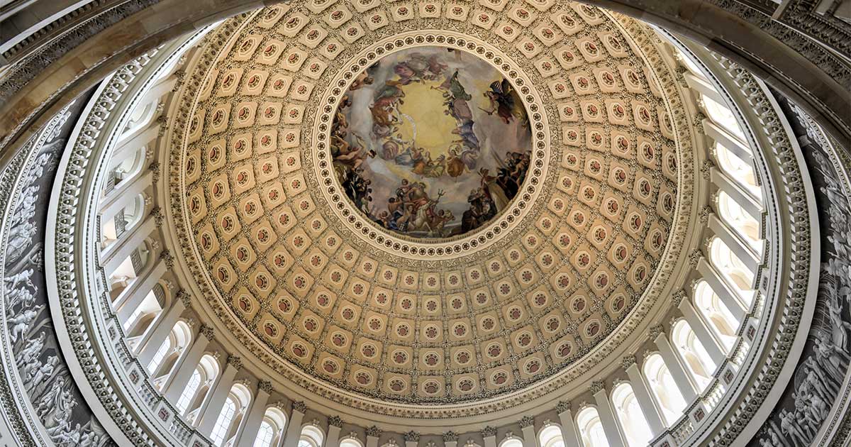 US Capitol Rotunda - Federal Advocacy for Steel
