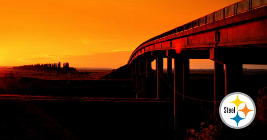 Steel Bridge Sunset