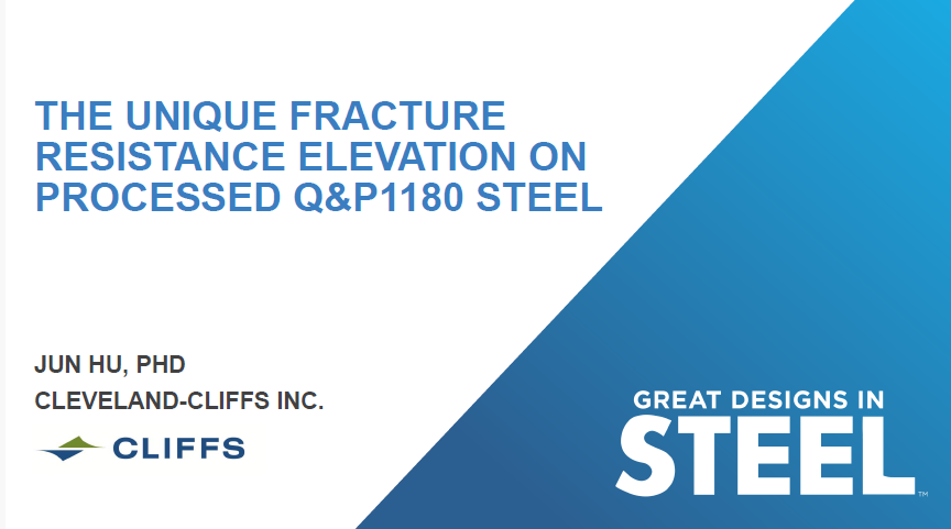[Presentation Thumbnail: The Unique Fracture Resistance Elevation On Processed Q&P1180 Steel]
