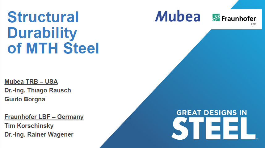 [Presentation Thumbnail: Structural Durability of MTH-Steel]