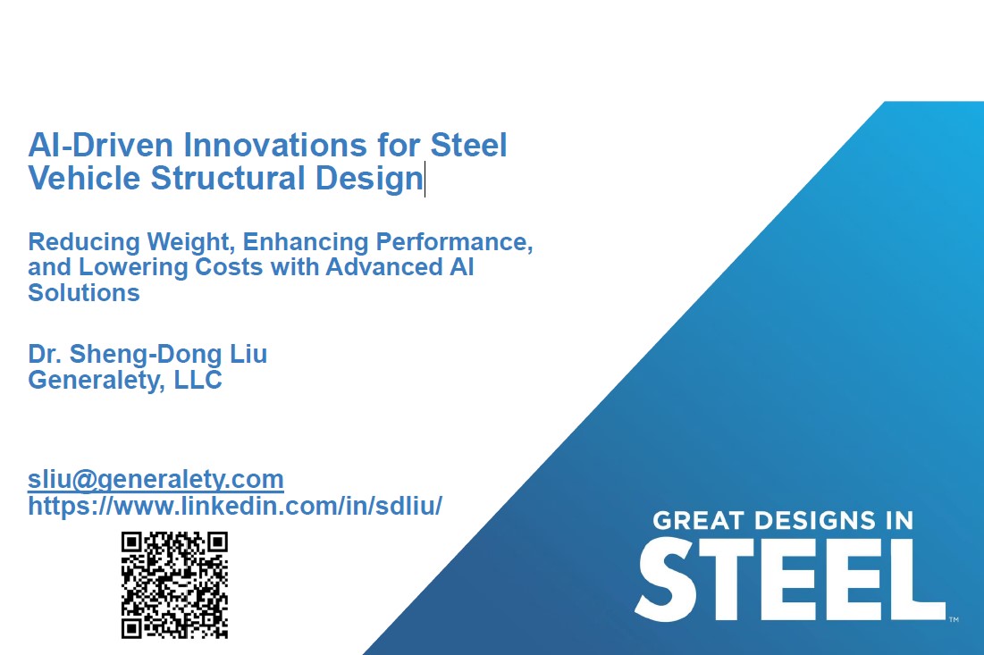 [Presentation Thumbnail: GDIS Technical Webinar: AI-Driven Innovations for Steel Vehicle Structural Design]